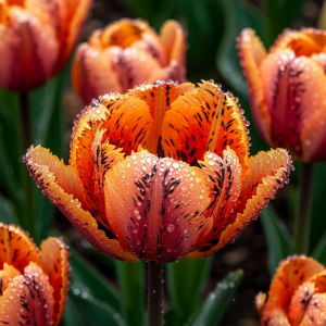 Тюльпан Литл Джем купить по цене от 199р. в интернет-магазине «Посадика» с доставкой почтой в в Новокубанске и по всей России – [изображение №1].