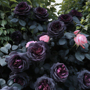 Роза Черная купить по цене от 450р. в интернет-магазине «Посадика» с доставкой почтой в в Новокубанске и по всей России – [изображение №1].