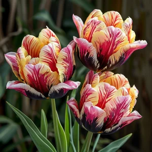 Тюльпан Роял Гарнит купить по цене от 425р. в интернет-магазине «Посадика» с доставкой почтой в в Новокубанске и по всей России – [изображение №1].