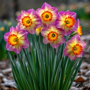 Нарцисс Файер Вотекс купить по цене от 2000р. в интернет-магазине «Посадика» с доставкой почтой в в Новокубанске и по всей России – [изображение №1].